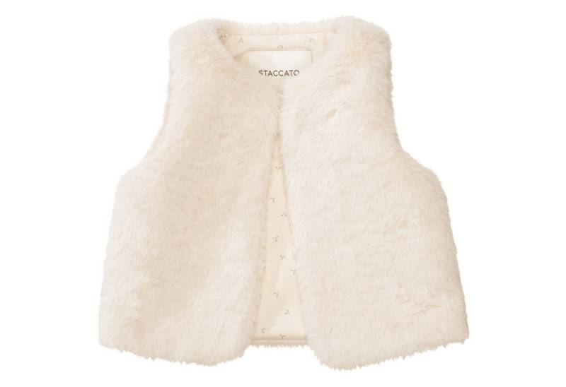 STACCATO Strickjacke Md.-Plüschweste von STACCATO