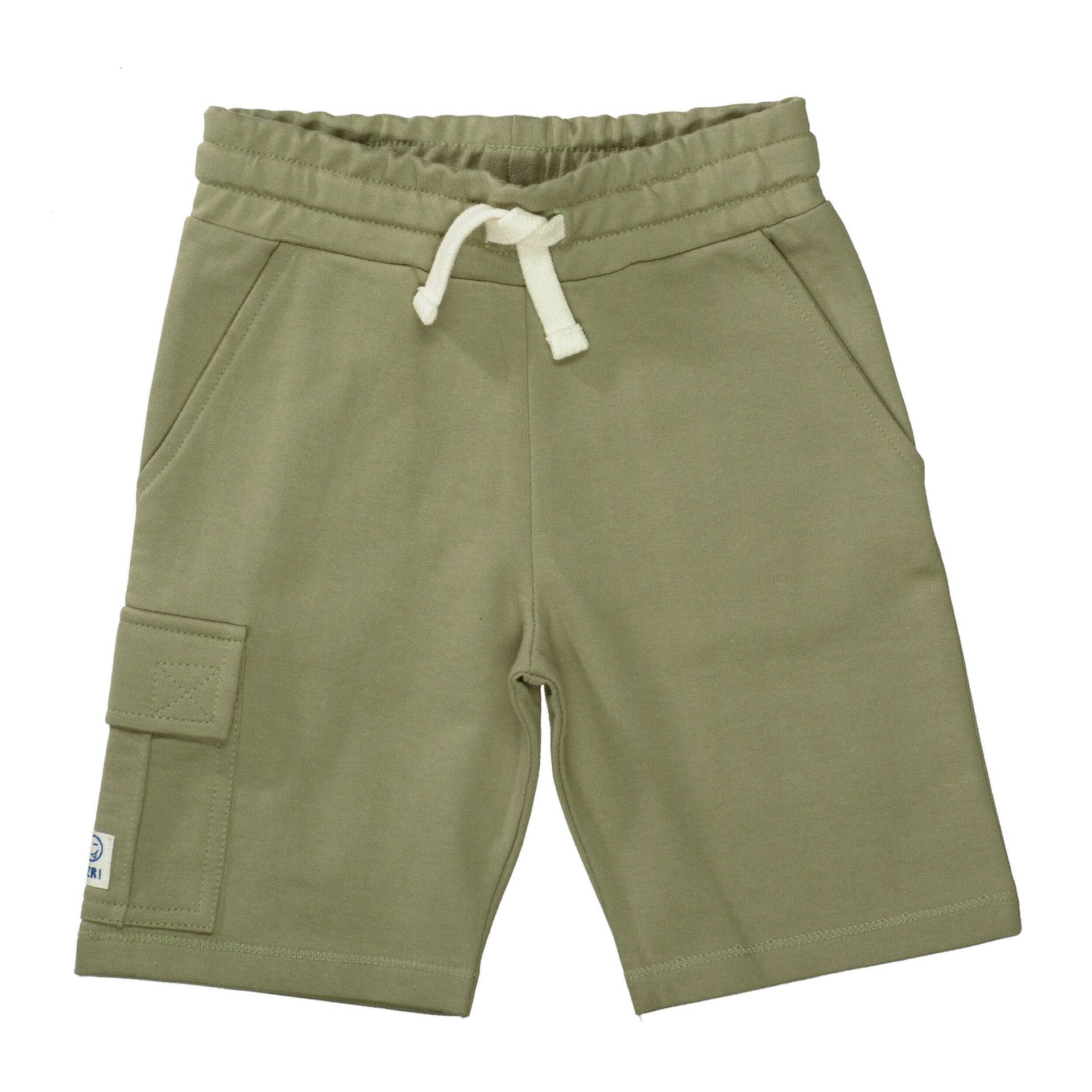 STACCATO - Sweatbermudas mit Cargo-Tasche light khaki von STACCATO