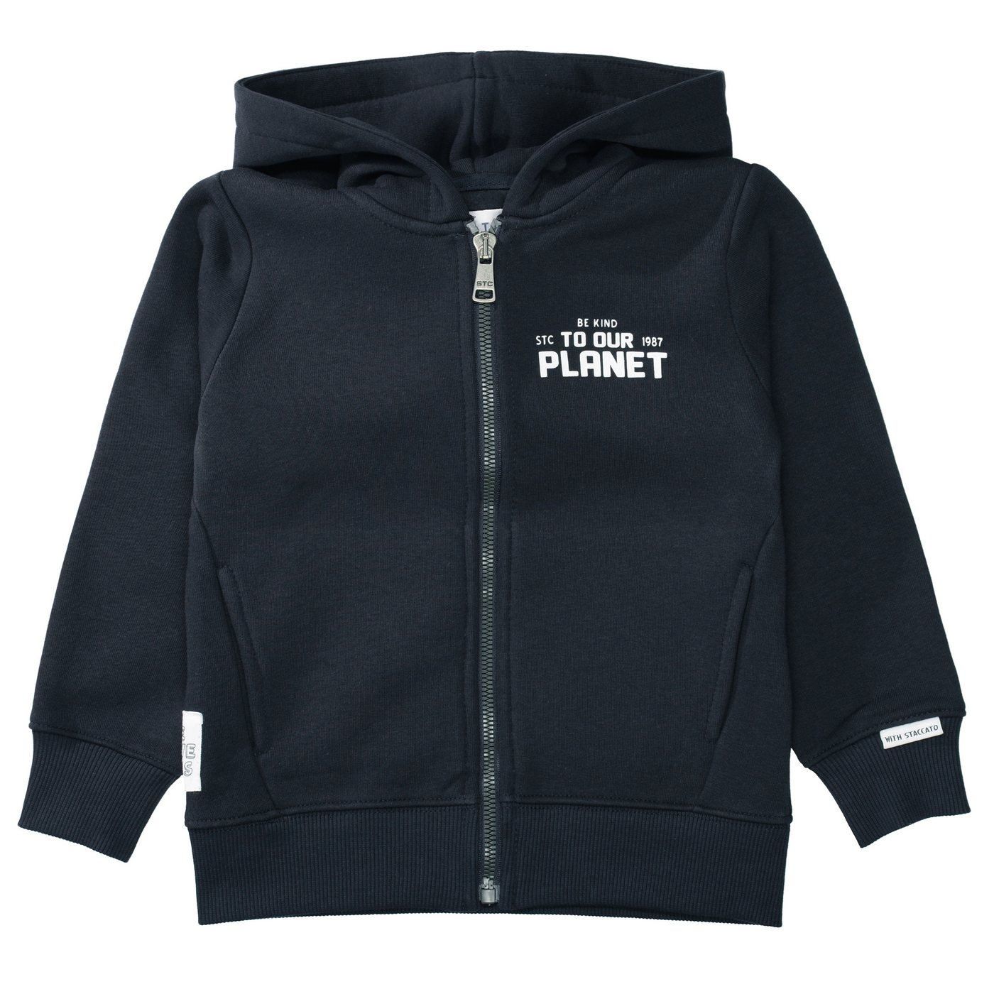 STACCATO Sweatjacke Kn.-Kap.-Sweatjacke von STACCATO