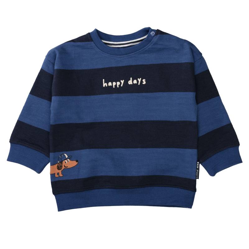 STACCATO - Sweatshirt mit Stickerei auf der Brust dark blue str. - Gr. - 68 von STACCATO