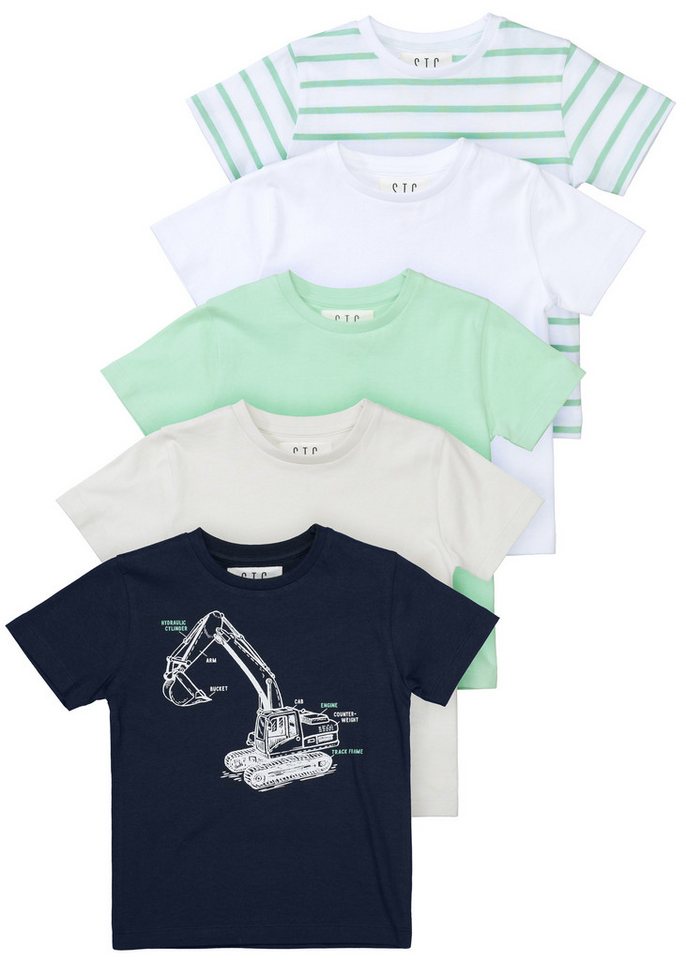 STACCATO T-Shirt Bagger 5-er Set von STACCATO