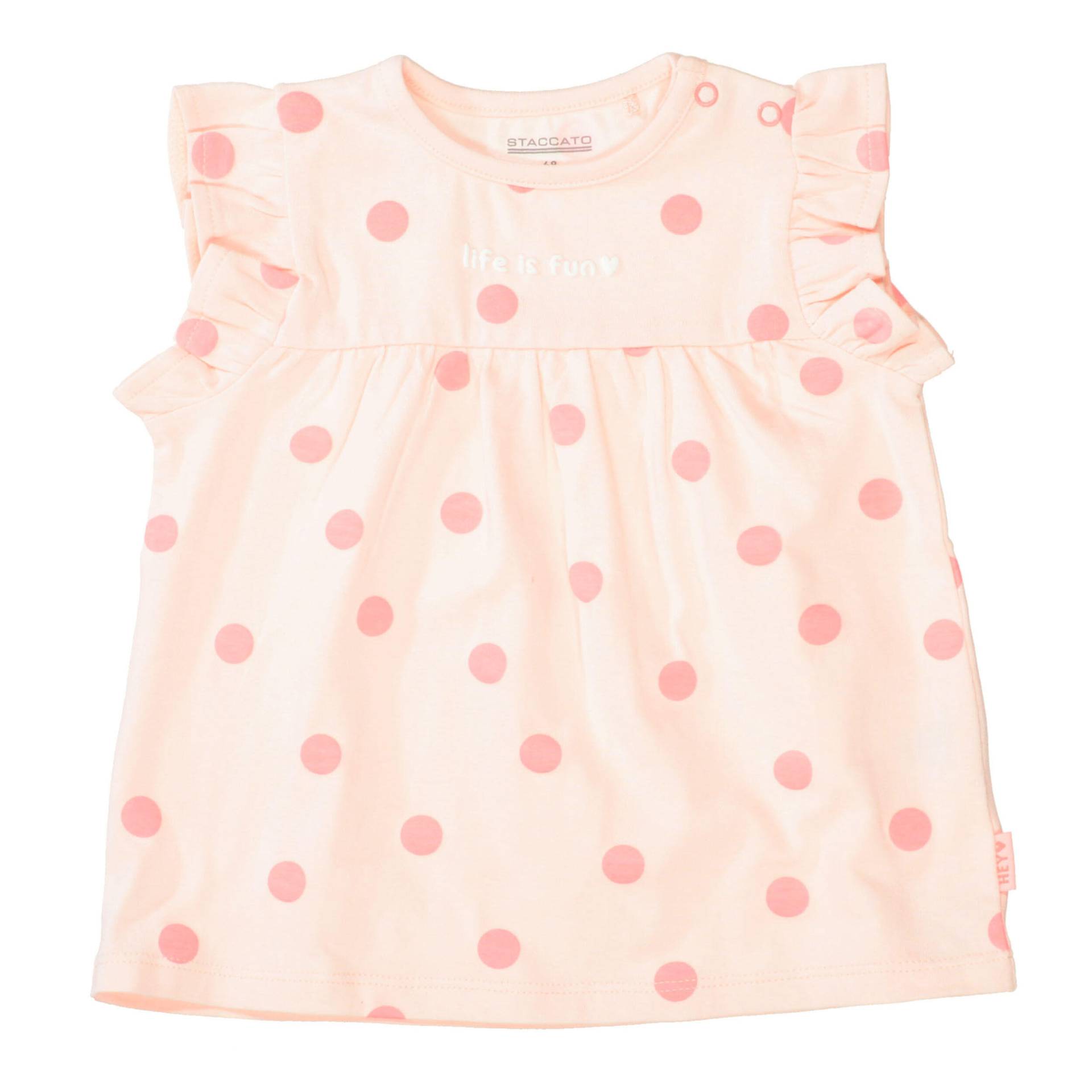 STACCATO - T-Shirt mit Allover-Punkte-Print - Gr. - 80 von STACCATO