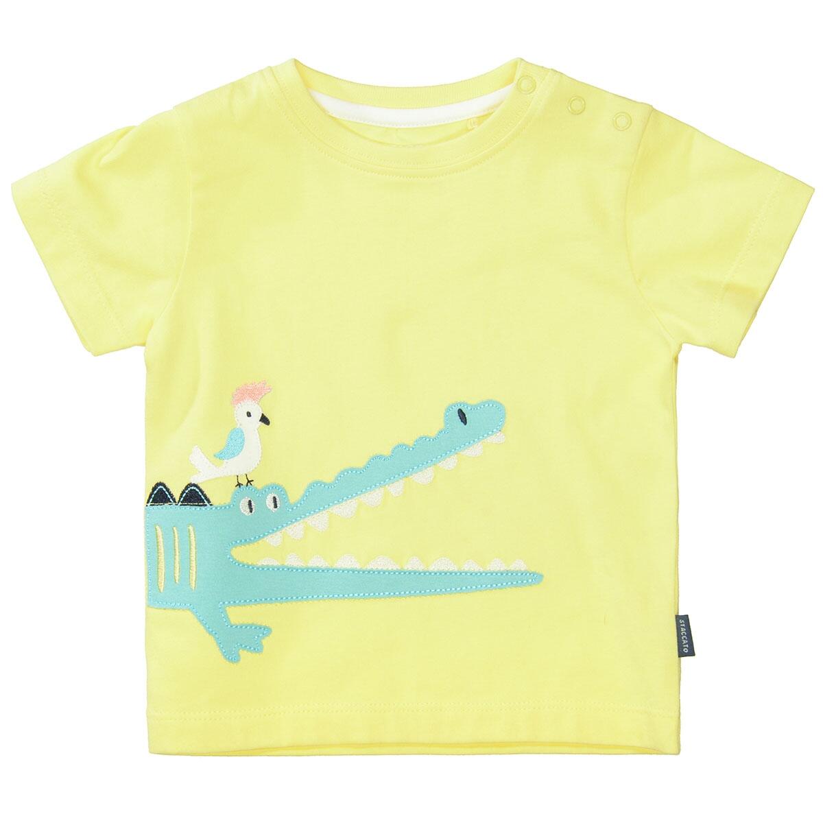 STACCATO - T-Shirt mit Applikation bright yellow - Gr. - 68 von STACCATO
