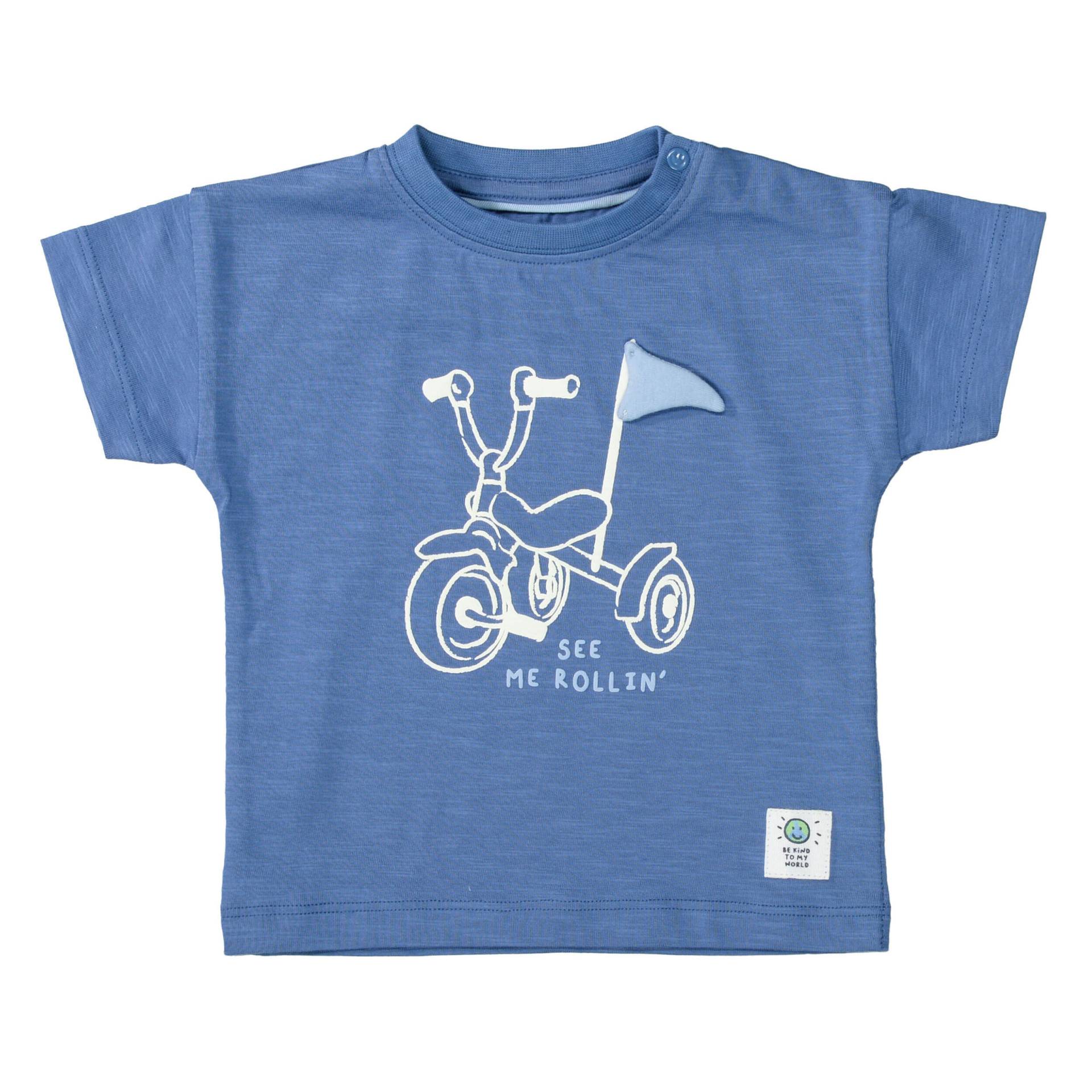 STACCATO - T-Shirt mit Front-Print blue - Gr. - 86 von STACCATO