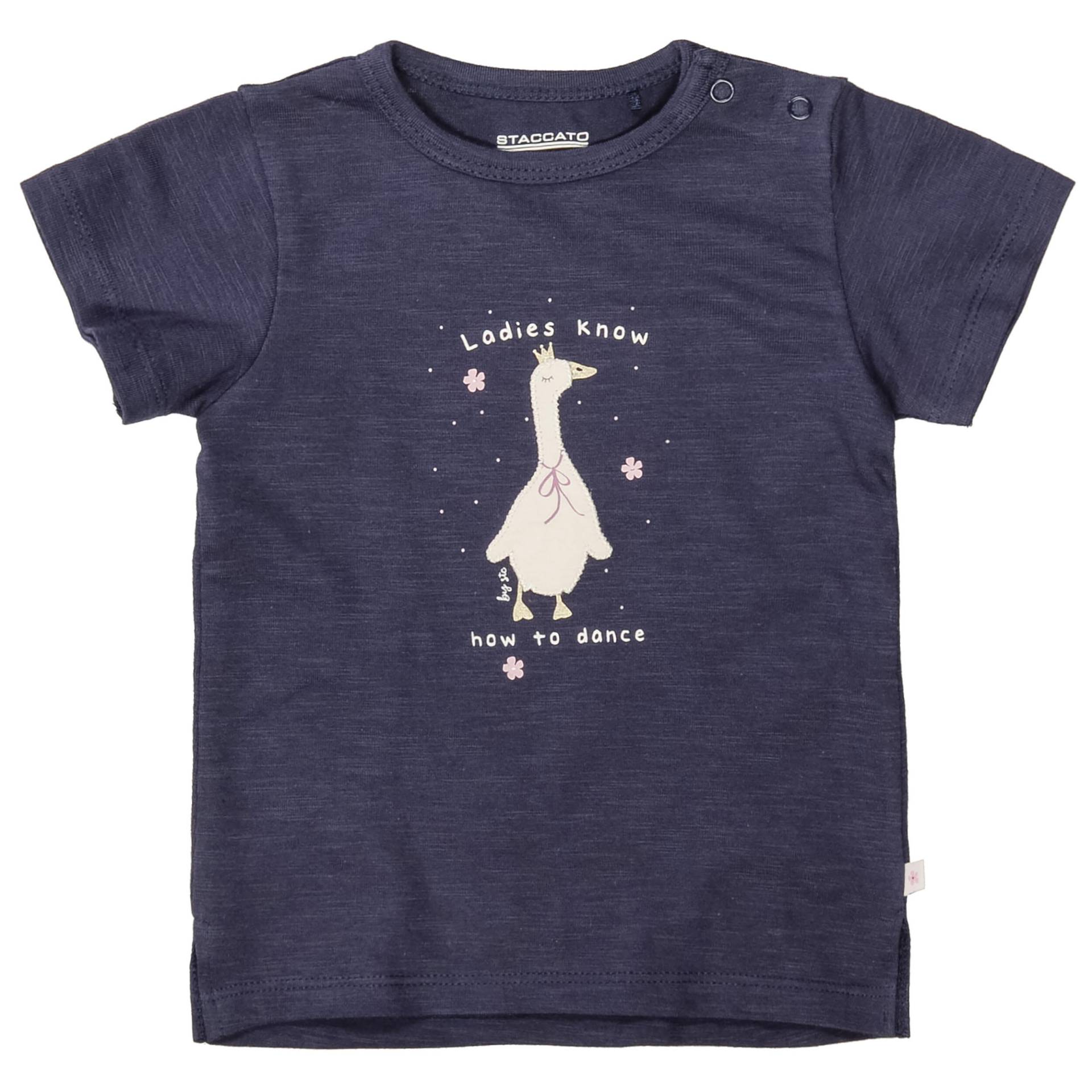 STACCATO - T-Shirt mit Print tinte - Gr. - 74 von STACCATO