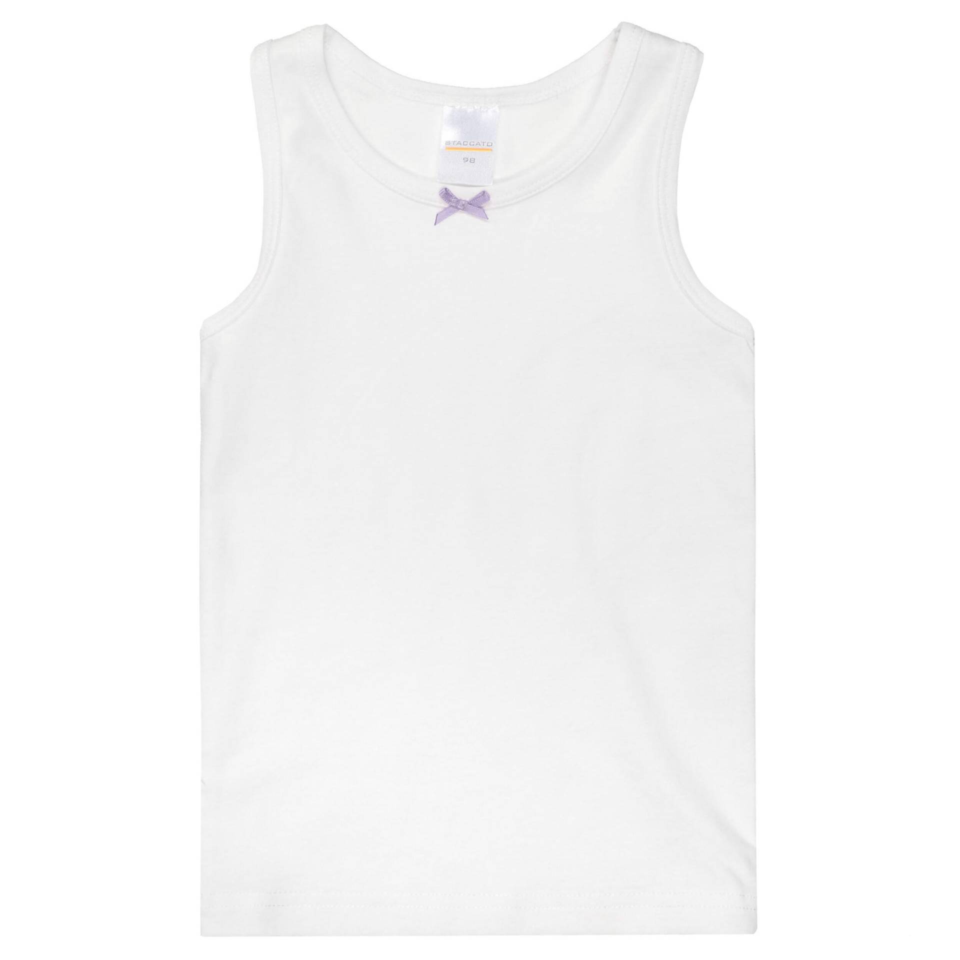 STACCATO - Top mit Zierschleife white - Gr. - 92 von STACCATO