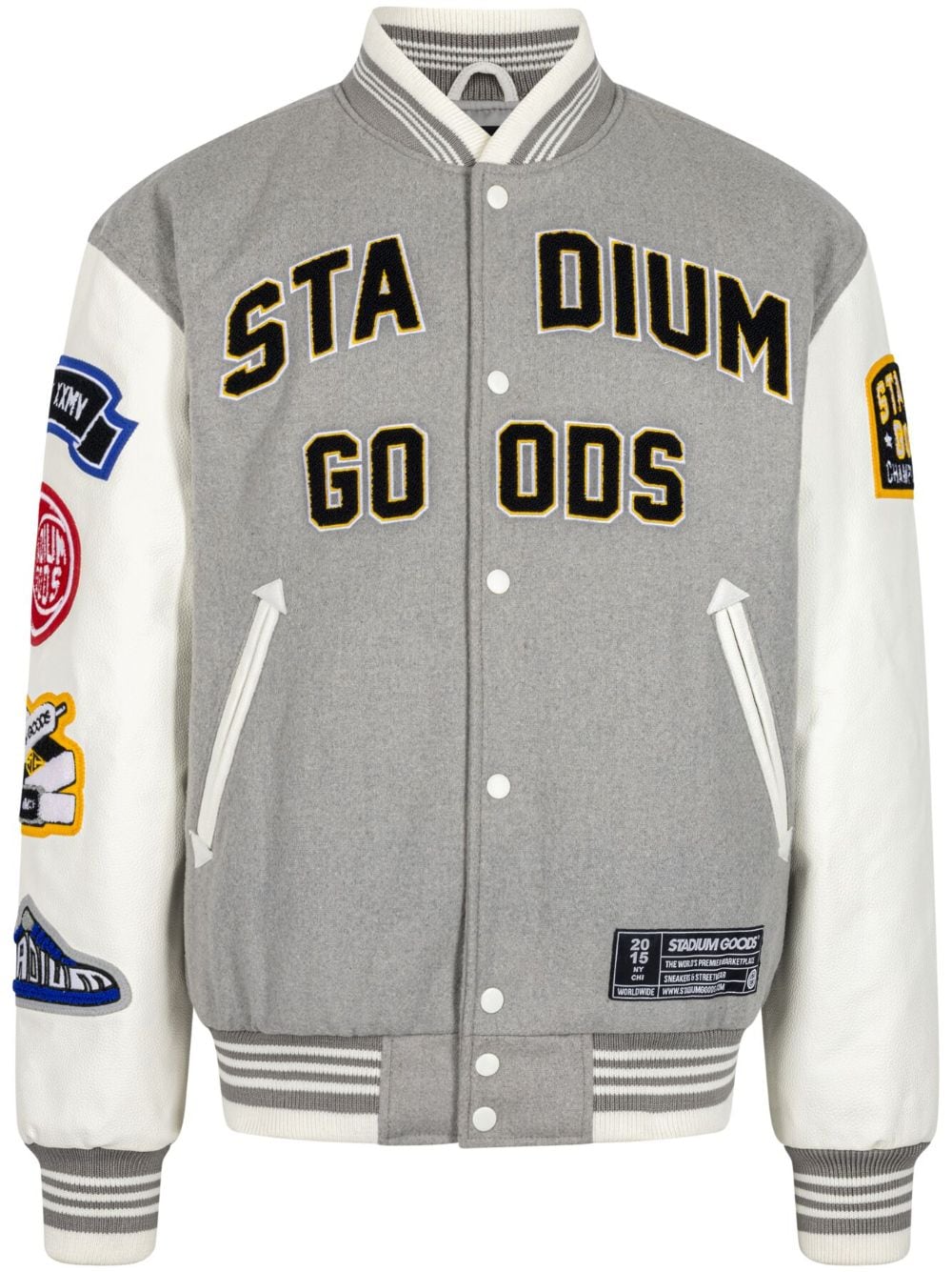 STADIUM GOODS® Champions League Collegejacke - Grau von STADIUM GOODS®