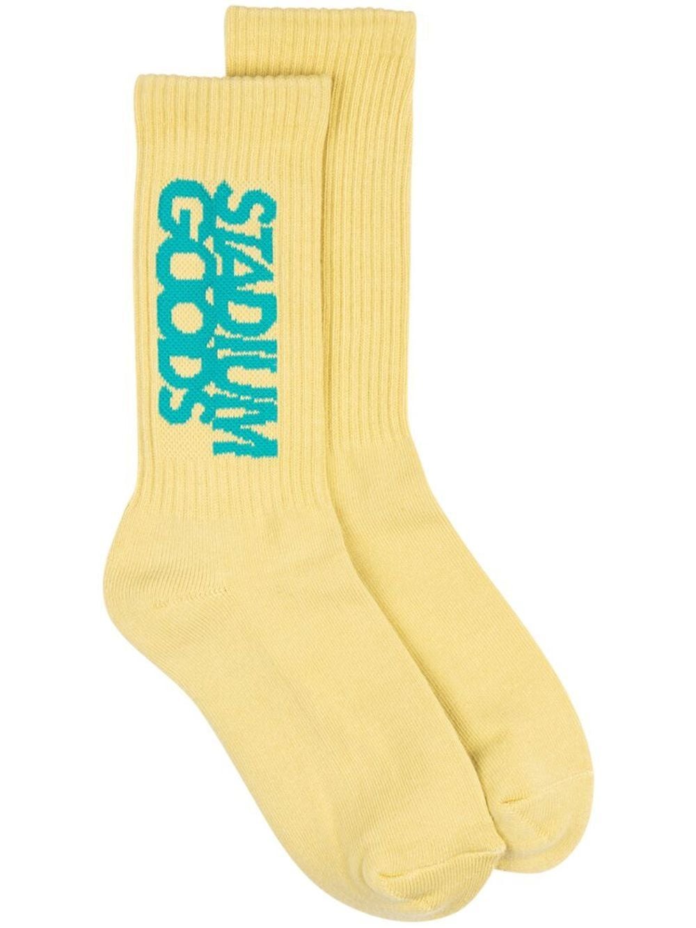 STADIUM GOODS® Socken mit Logo - Gelb von STADIUM GOODS®