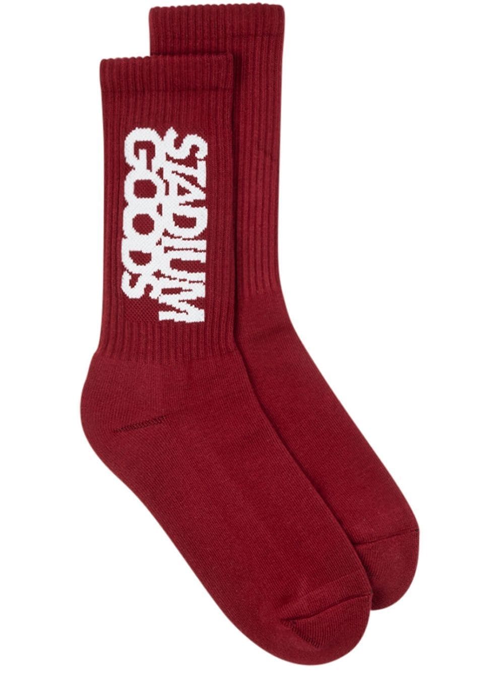 STADIUM GOODS® Socken mit Logo-Print - Rot von STADIUM GOODS®