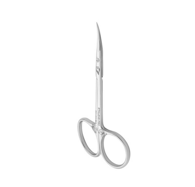 STALEKS Nagelhautschieber STALEKS Exclusive 20-1 Nagelhautschere Handsize M gebogener Griff, 11-tlg., Design Magnolia von STALEKS