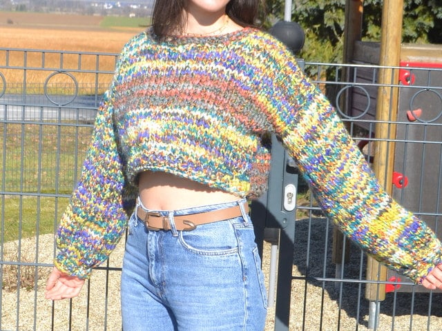 Pullover Kurzschnitt Gr. M Pullover Kurzschnitt Gr. M von STALP2