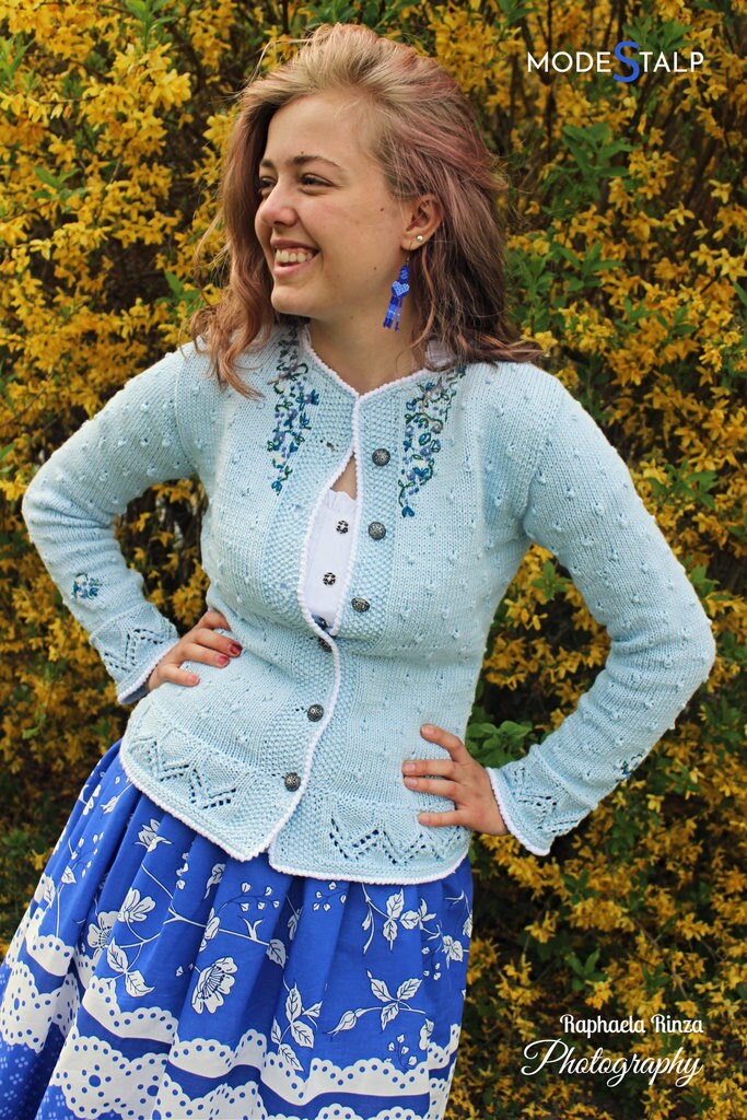 Trachten Jacke Cardigan Gr. 38 Versandbereit von STALP2