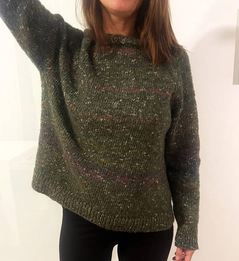 Tweed Pullover Gr. M Strickpullover Damenpullover Versandbereit von STALP2