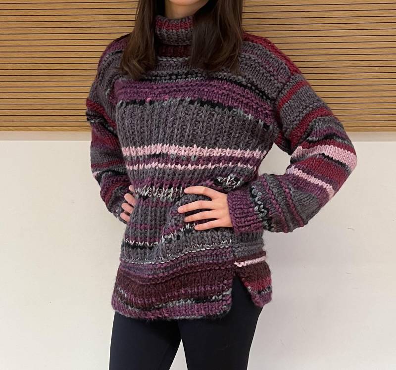Winterpullover Gr. L/xl Ski Strickpullover Dicker Pullover von STALP2
