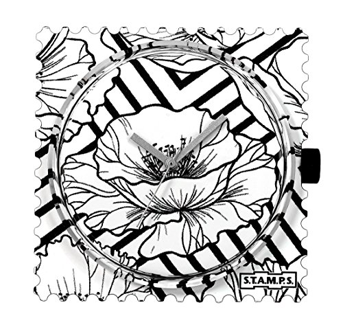 STAMPS Femme Uhr Analogique Quartz mit Plastique Armband 105066 von S.T.A.M.P.S.