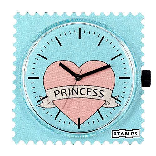 STAMPS Femme Uhr Analogique Quartz mit Plastique Armband 105081 von S.T.A.M.P.S.