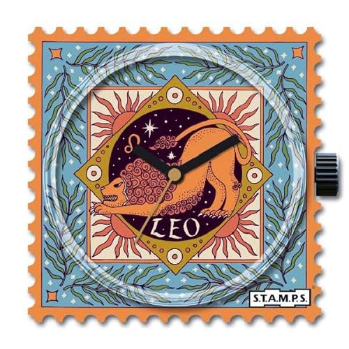 STAMPS Zifferblatt Uhr Sternzeichen Leo, Löwe 106298 von S.T.A.M.P.S.