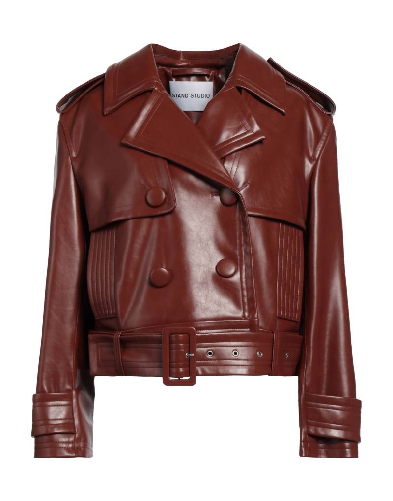 STAND STUDIO Jacke & Anorak Damen Lederfarben von STAND STUDIO