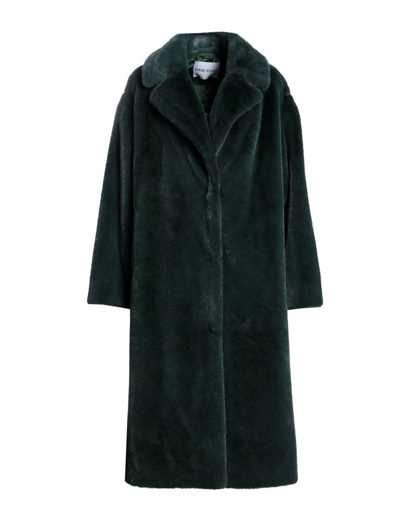 STAND STUDIO Shearling- & Kunstfell Damen Dunkelgrün von STAND STUDIO