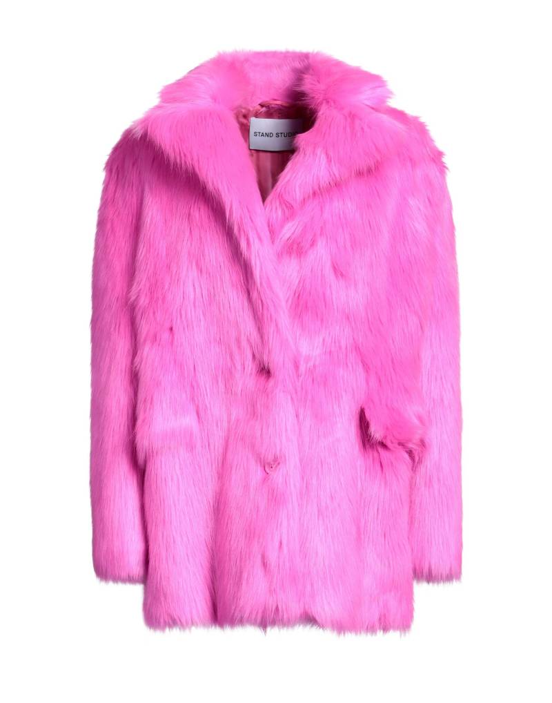 STAND STUDIO Shearling- & Kunstfell Damen Fuchsia von STAND STUDIO