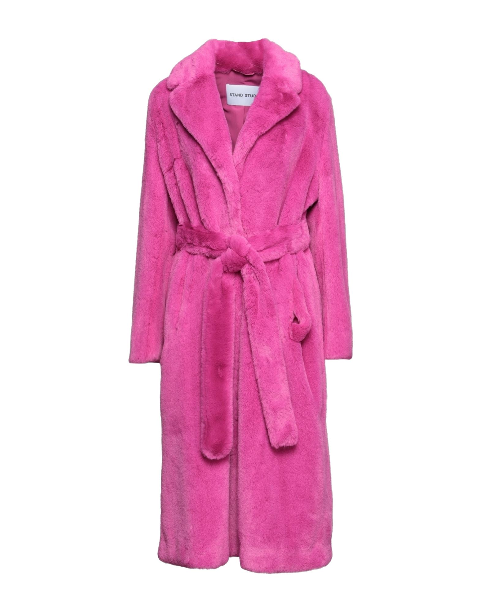 STAND STUDIO Shearling- & Kunstfell Damen Fuchsia von STAND STUDIO