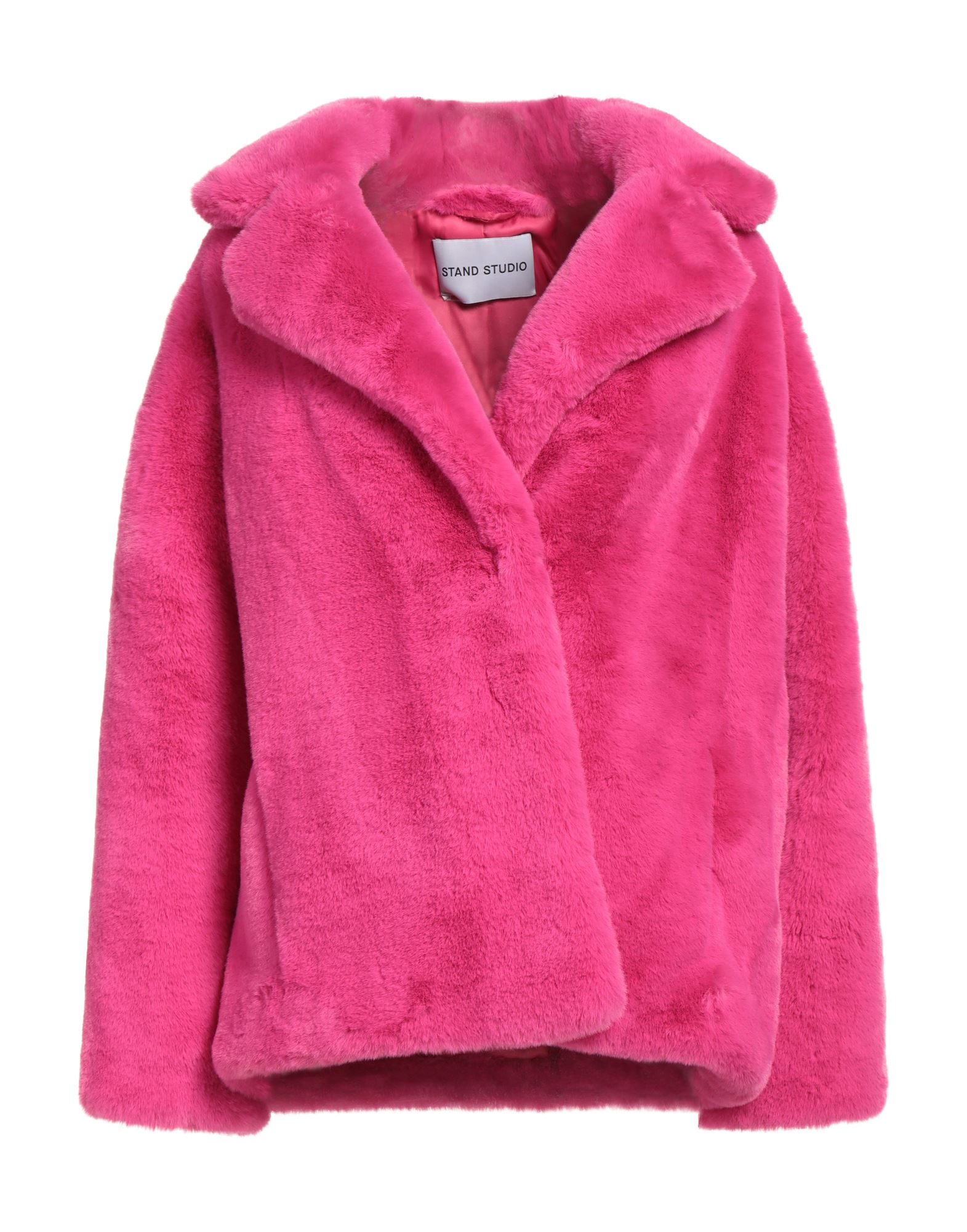 STAND STUDIO Shearling- & Kunstfell Damen Fuchsia von STAND STUDIO