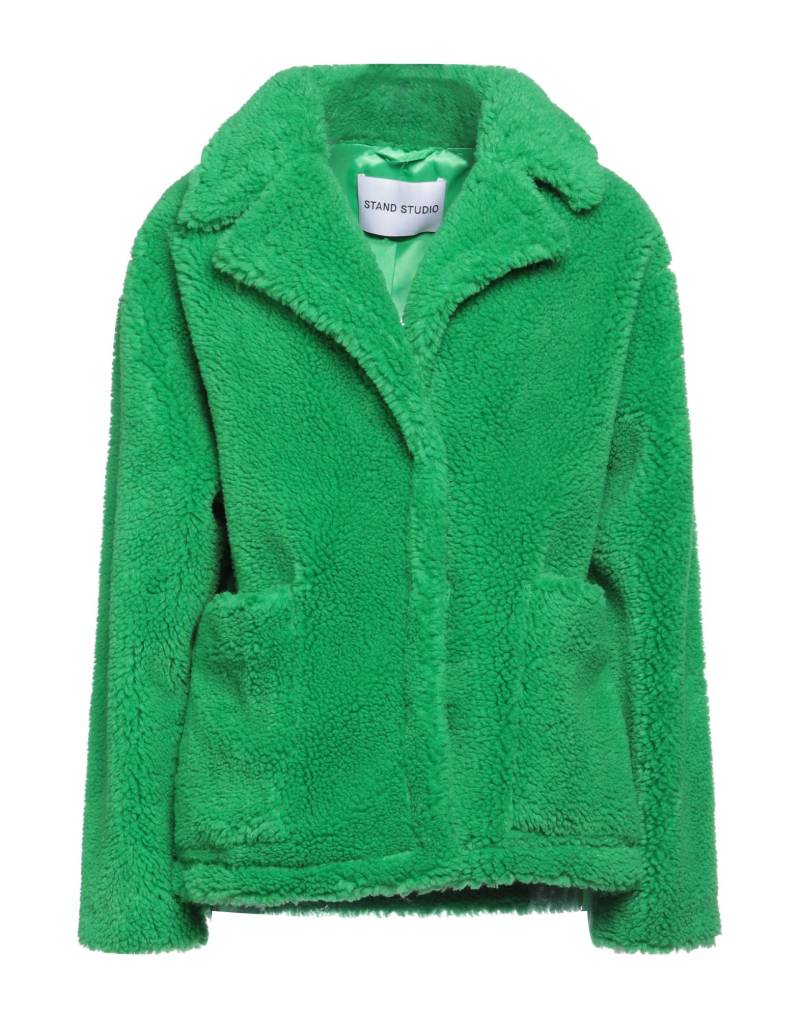STAND STUDIO Shearling- & Kunstfell Damen Grün von STAND STUDIO