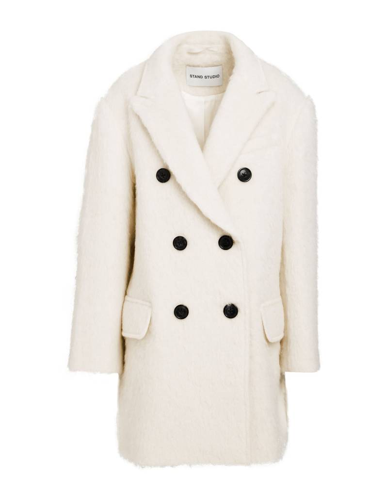 STAND STUDIO Mantel Damen Elfenbein von STAND STUDIO