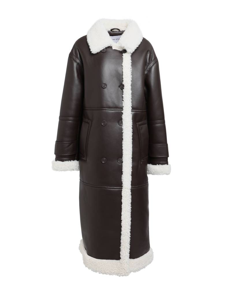 STAND STUDIO Mantel Damen Schokobraun von STAND STUDIO