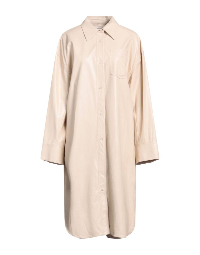 STAND STUDIO Midi-kleid Damen Beige von STAND STUDIO