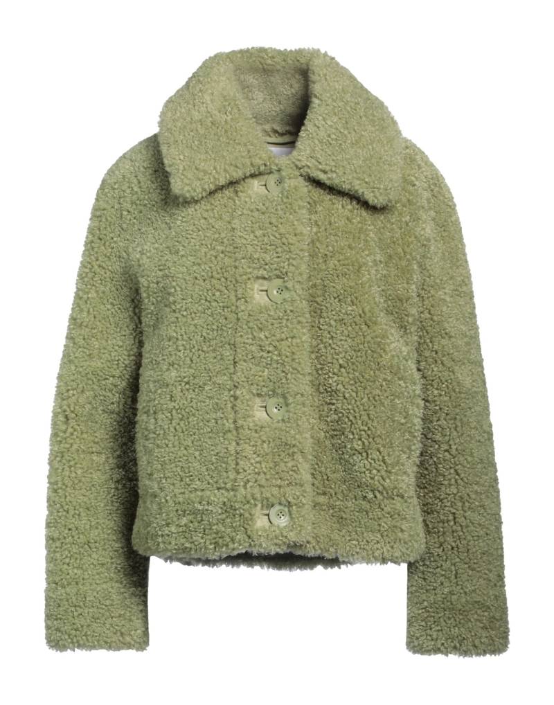 STAND STUDIO Shearling- & Kunstfell Damen Grün von STAND STUDIO