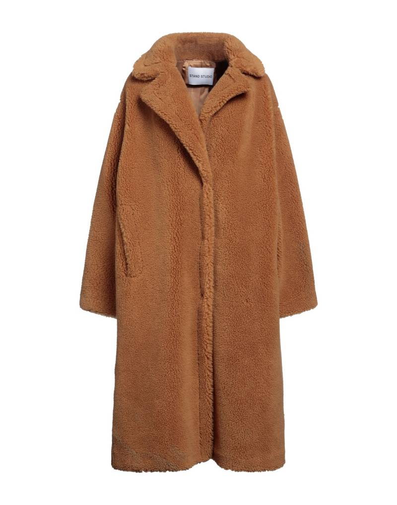 STAND STUDIO Shearling- & Kunstfell Damen Kamel von STAND STUDIO