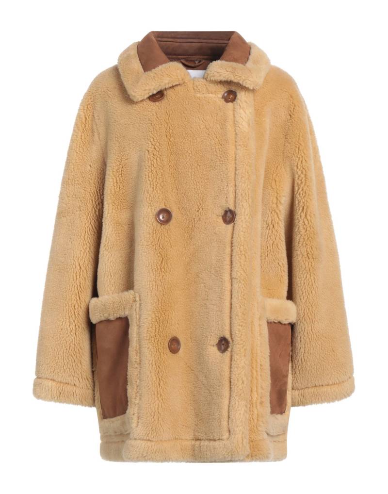 STAND STUDIO Shearling- & Kunstfell Damen Sand von STAND STUDIO