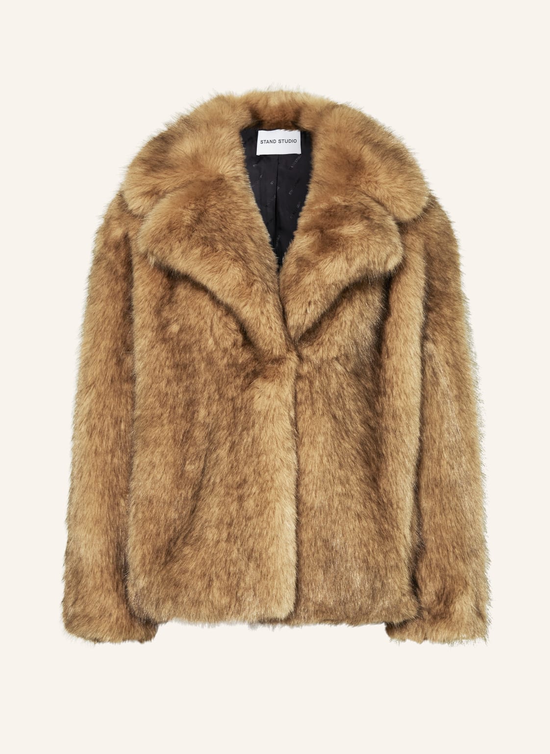 Stand Studio Kunstfell-Jacke Valentina braun von STAND STUDIO