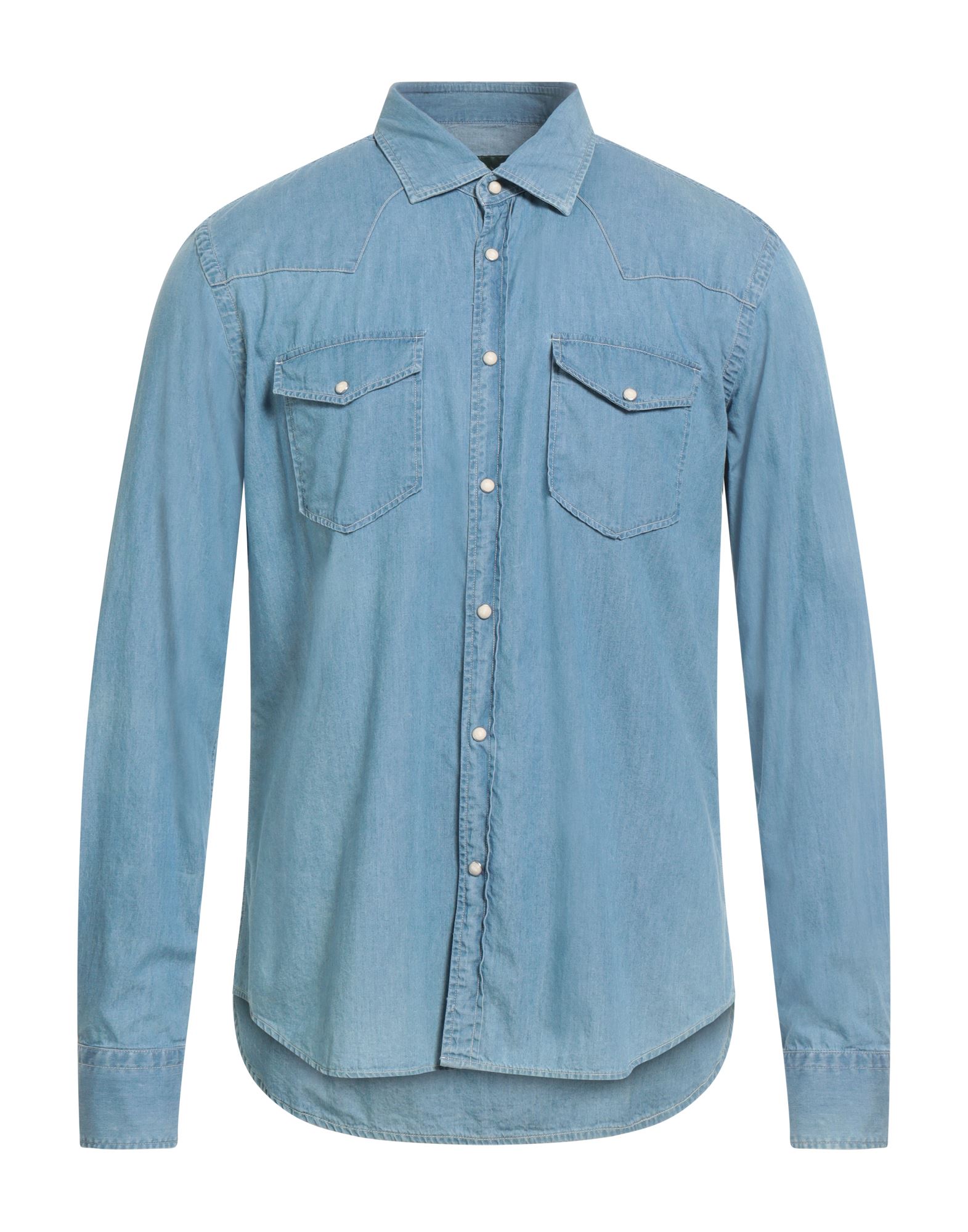 STANDBRIDGE Jeanshemd Herren Blau von STANDBRIDGE