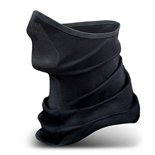 STANDWERK® Sturmhaube Winter [Wärmeregulierend & Atmungsaktiv] - Skimaske Herren - Skischal mit hochwertigem Nylon-Netz - Sturmmaske für Ski - Sturmhauben für Herren - Ski Maske Männer (XL) von STANDWERK