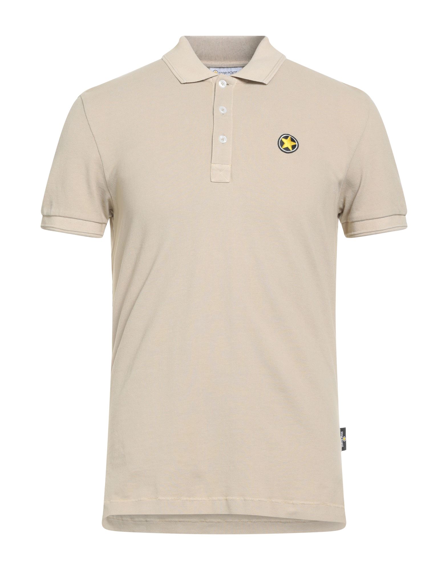 STAR POINT Poloshirt Herren Beige STAR POINT Poloshirt Herren Beige von STAR POINT