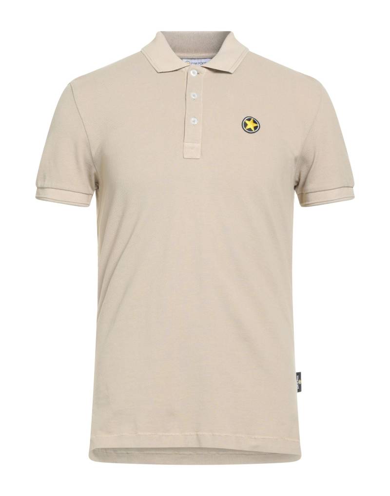 STAR POINT Poloshirt Herren Beige STAR POINT Poloshirt Herren Beige von STAR POINT