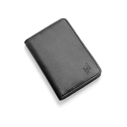 StarHide Männer Ultra Dünne RFID Blockiert Hochwertige Echtes Leder Kreditkartenhalter Brieftasche Mini Karte Fall - Kommt In Einer Präsentation Geschenkbox - 120 von STARHIDE