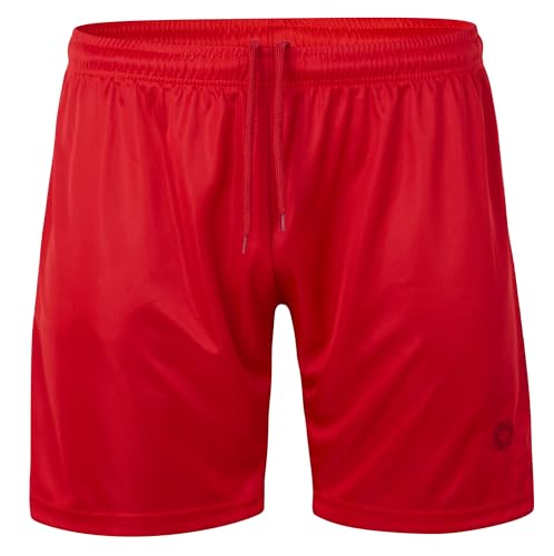 STARK SOUL® Herren Sport Short -Active-, Sporthose, Trainingssportshort - Farbe: Rot - Größe: L von STARK SOUL