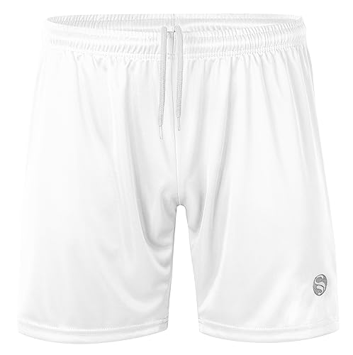 STARK SOUL® Herren Sport Short -Active-, Sporthose, Trainingssportshort - Farbe: Weiss - Größe: XL von STARK SOUL