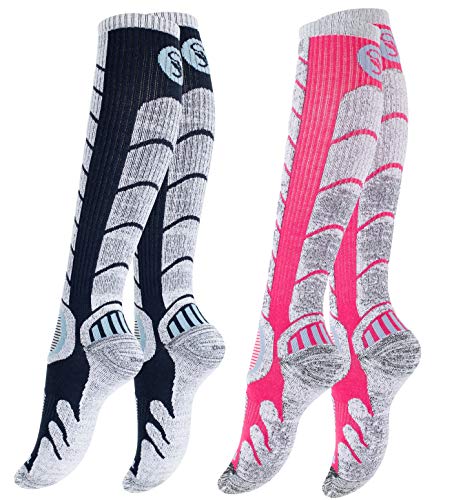 STARK SOUL Herren 2166.22 Socken, Marine +Pink, 39-42 von STARK SOUL