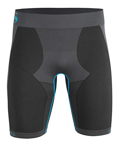 Base Layer Seamless Funktionswäsche, Sport- & Skiunterwäsche, Shorts-Radler, Gr. S/M von STARK SOUL