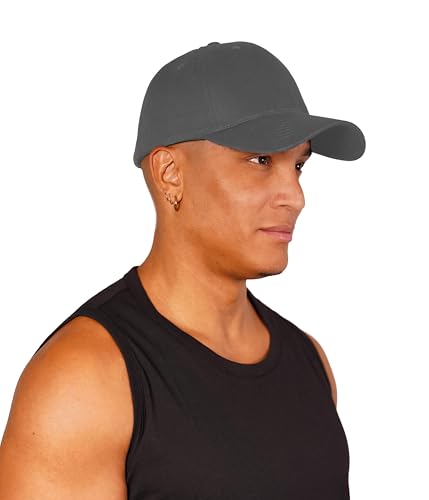 STARK SOUL Basecap Cap „Soulshade“ - Unisex Baseball Cap aus 100% Baumwolle, Dunkelgrau von STARK SOUL