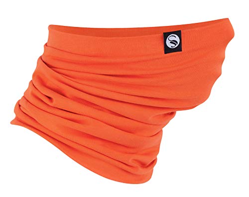 STARK SOUL Multifunktionstuch – Neckwarmer „Solid Cotton“ Mandarin von STARK SOUL