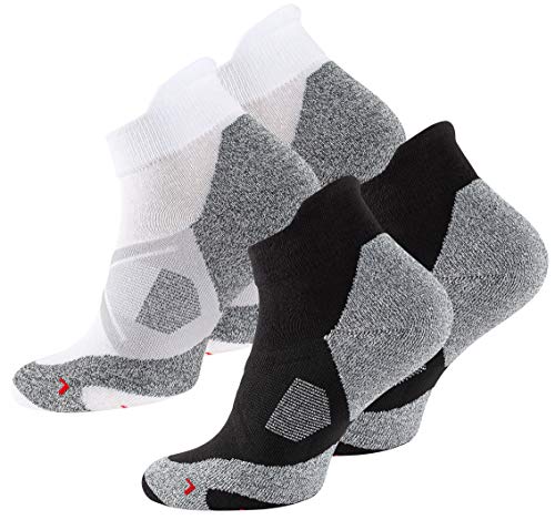 STARK SOUL Herren 2145_A Socken, 2 Paar Mix Schwarz/Weiss, 39-42 von STARK SOUL