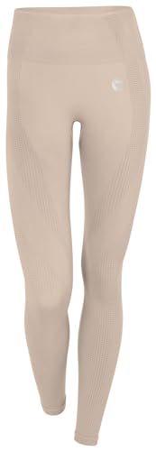 STARK SOUL Sport Leggings - High Waist für Damen | Beige, Größe XL von STARK SOUL