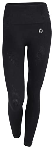 STARK SOUL Sport Leggings - High Waist für Damen | div. Farben, Größen XS, S, M, L und XL (DE/NL/SE/PL, Alphanumerisch, XL, Regular, Regular, Schwarz) von STARK SOUL