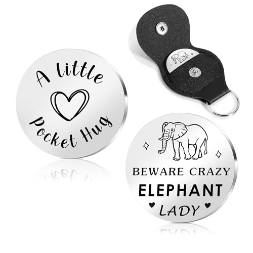 STARKET Beware Elephant Lovers Elefant Pocket Hug Token für Frauen von STARKET