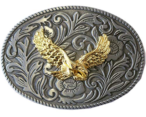 Gürtelschnalle Buckle Biker Cowboy Cowgirl Western Westernstyle »GS-408« Adler von STARS & STRIPES